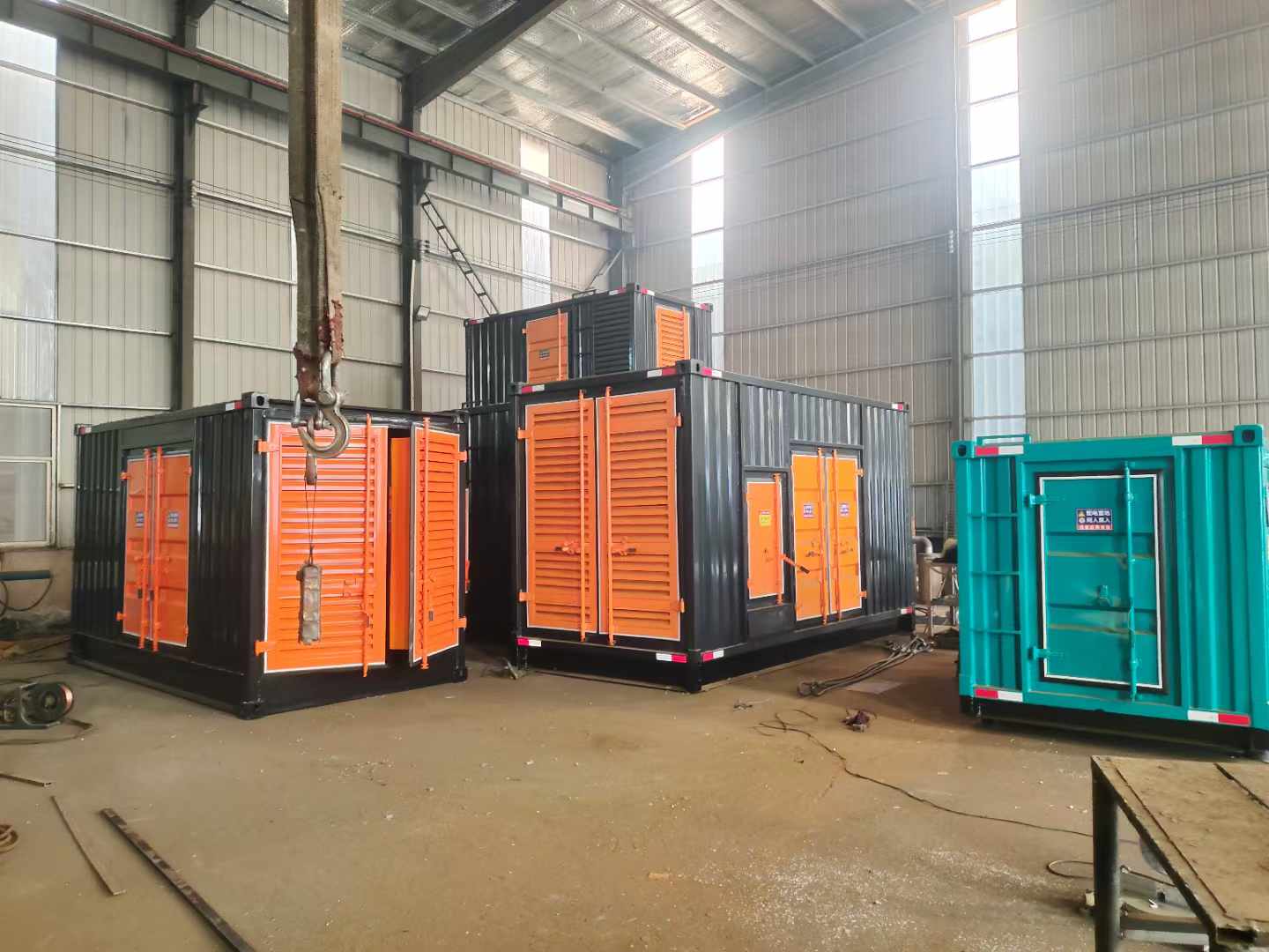东安500kw柴油发电机组可以带动多少功率设备？